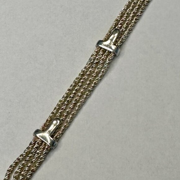 Tiffany & Co Sterling Twist Rope T Belt Buckle Bracelet with Original Bag - Picture 7 of 10